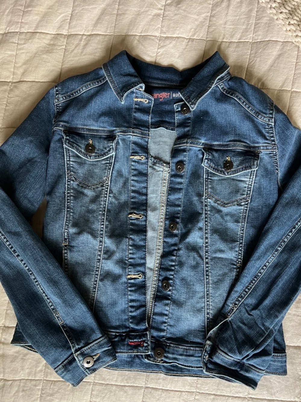 Wrangler Medium Blue Denim Jacket
